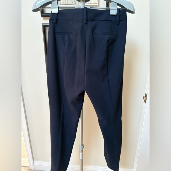 J Crew Ruby Full Length Pant Navy Blue 10 Petite - Picture 3 of 5